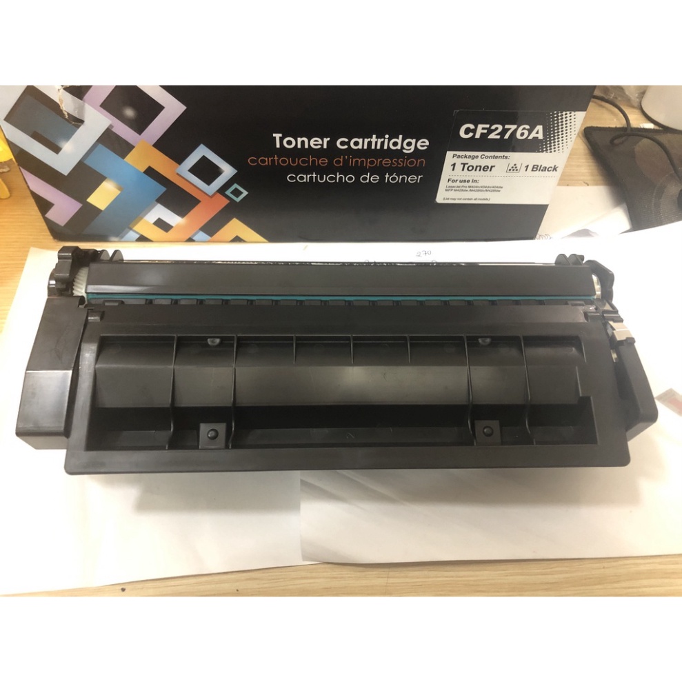 Hộp mực 76A CF276A CRG057 276 cho máy in HP M404n M404dn M404dw M428DW Canon LBP 223dw 226dw ( HỘP MỰC MỚI KHÔNG CHÍP )