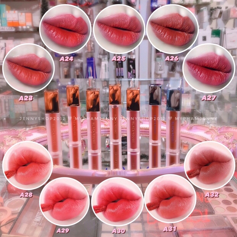 Son Kem Lì Black Rouge Cream Matt Rouge | Thế Giới Skin Care