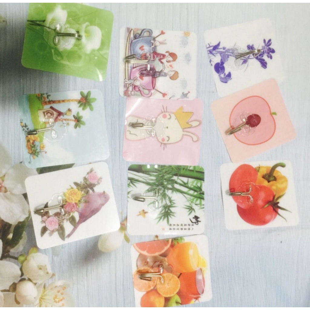 Móc dán tường 3D siêu chắc