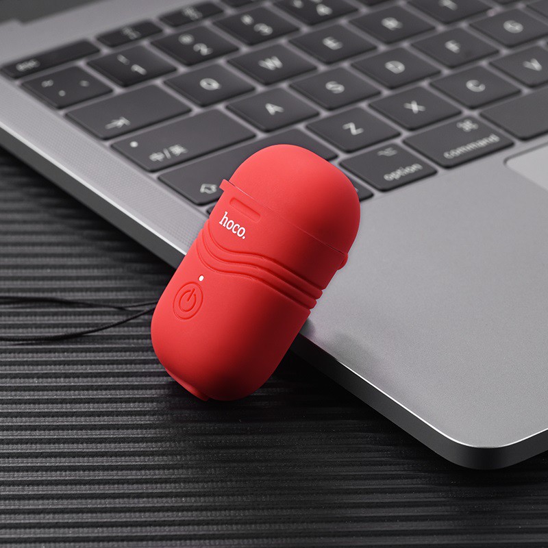 Tai nghe Bluetooth Hoco E39 V5.0 1 tai, hỗ trợ mic cảm ứng, kèm ốp đen/đỏ, tương thích nhiều thiết bị | BigBuy360 - bigbuy360.vn