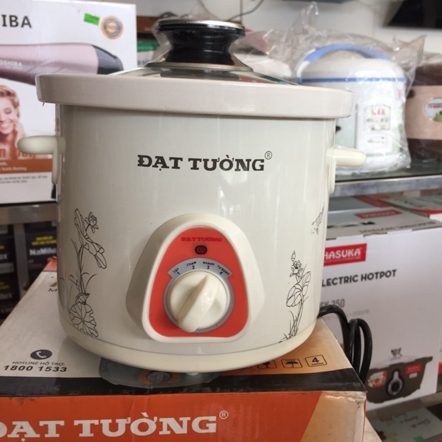 Nồi kho cá- Nồi hầm Đạt Tường 1,5L  chính hãng bảo hành 12 tháng