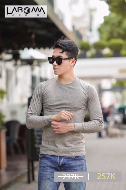 Áo giữ nhiệt nam Laroma cổ tròn - khử mùi | BigBuy360 - bigbuy360.vn