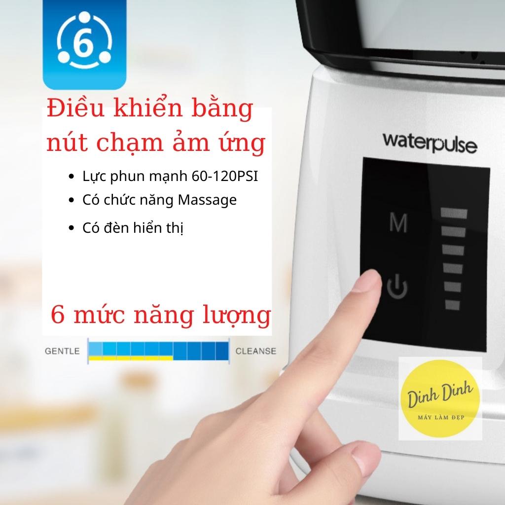 Tăm nước gia đình Waterpulse V700plus và Bàn chải điện Sonic X7 pro- tặng hộp đựng đầu tăm, bàn chải Pesitro cao cấp