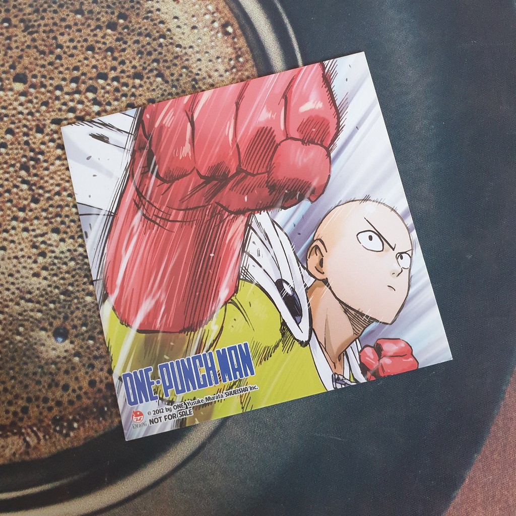 Postcard truyện tranh One-punch Man