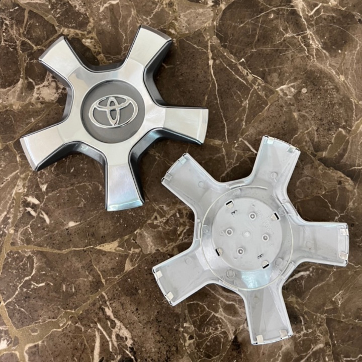 [CÓ SẴN] Logo chụp mâm, ốp lazang bánh xe ô tô Toyota Land Cruiser TY-K198 - GIÁ 1 CHIẾC