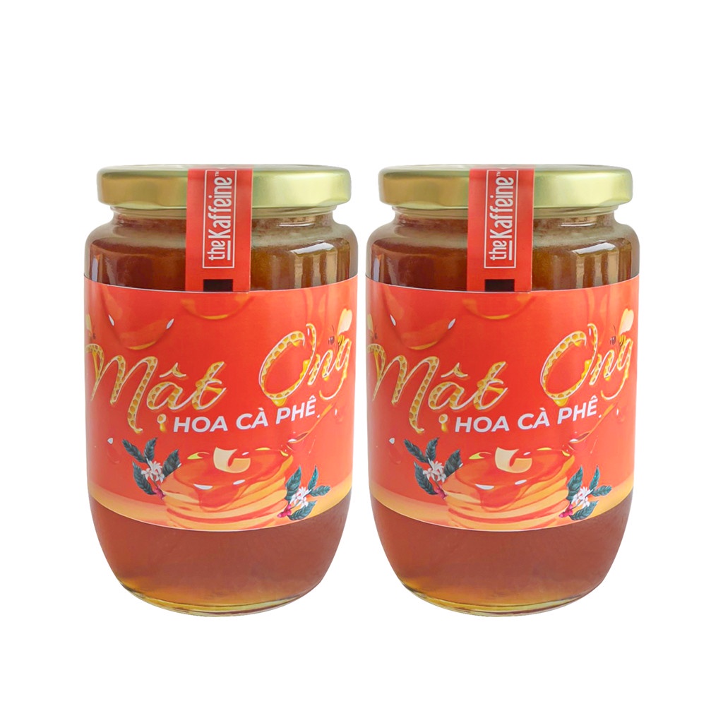 Combo 2 Hũ Mật Ong Hoa Cà Phê 500g - The Kaffeine