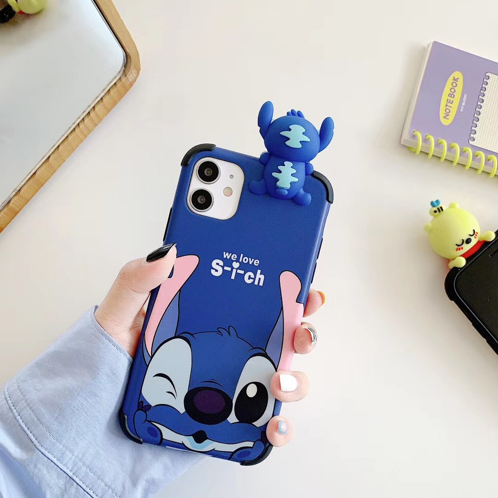 Ốp điện thoại mềm thiết kế quái vật/pooh 3D iPhone 11 Pro Promax X XS XR XSmax 6 6s 7 8 plus | BigBuy360 - bigbuy360.vn