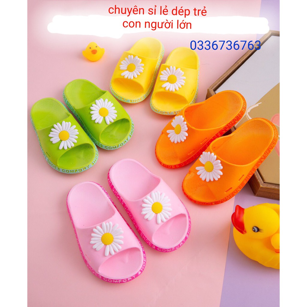 [Free ship] Dép hoa cúc cho bé cực dễ thương mới