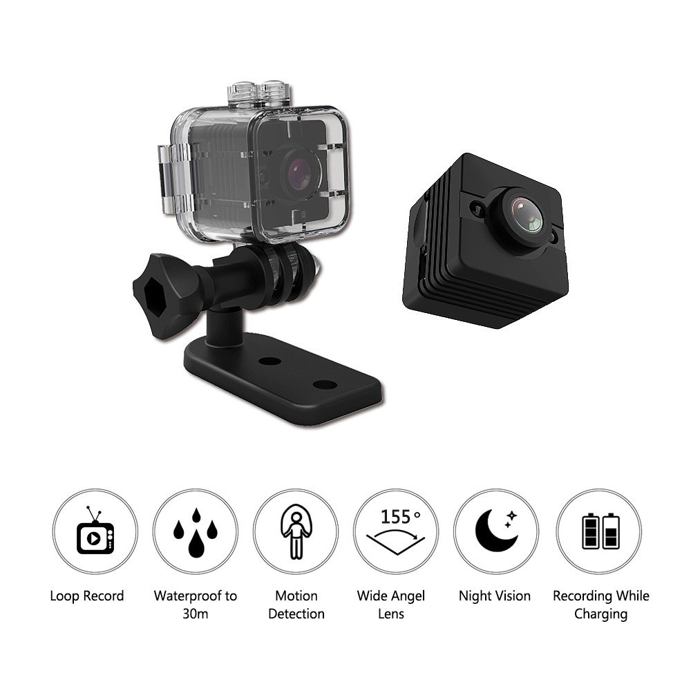 [FREESHIP] Camera Hành Trình Thể Thao Siêu Nhỏ  Full 1080 HD - Hỗ Trợ Hồng Ngoại | BigBuy360 - bigbuy360.vn