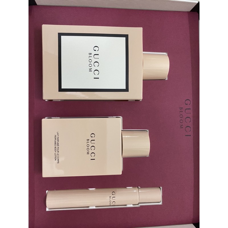 Gift Set Nước Hoa Nữ Gucci Bloom EDP 3 Món | BigBuy360 - bigbuy360.vn