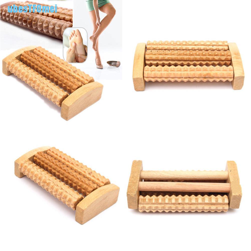 Con Lăn Gỗ Cầm Tay Bấm Huyệt Mát Xa Cơ Thể Lưng Chân Tay