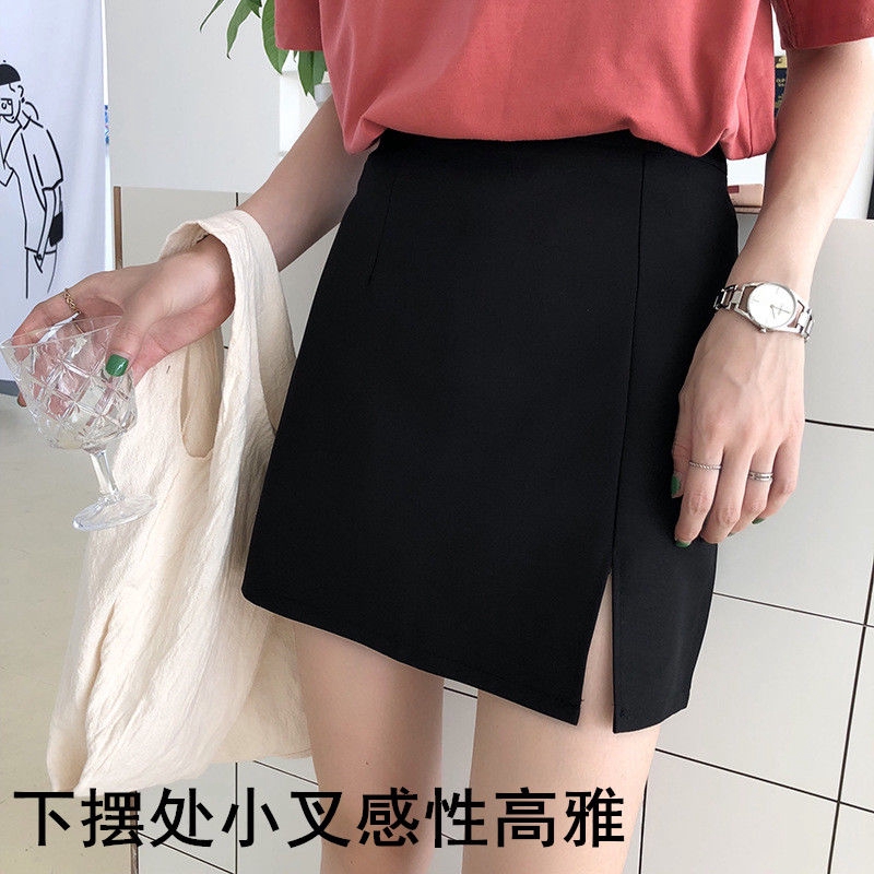 Chân Váy Chữ A Lưng Cao Xẻ Tà Xinh Xắn Dành Cho Nữ / Size Xs-3Xl | BigBuy360 - bigbuy360.vn