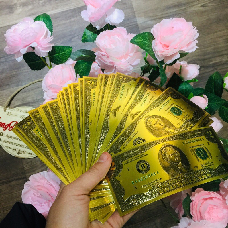 TIỀN ĐÔ MẠ VÀNG MAY MẮN TRANG TRÍ