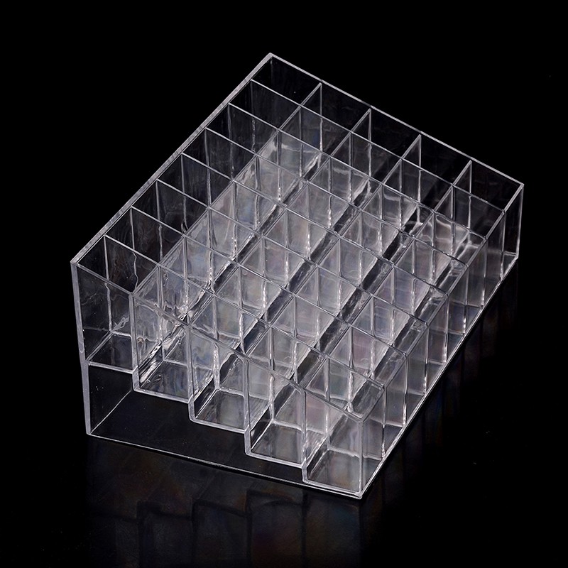 (Hàng Mới Về) Khay Đựng Son Môi Bằng Nhựa Acrylic 24 / 36 / 40 Ngăn