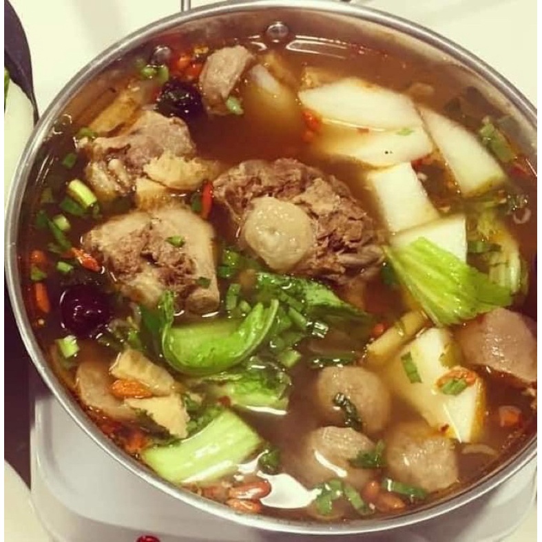 1kg đuôi bò cắt hút chân không- chỉ giao hoả tốc