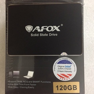 Ssd afox 120g chính hãng 2.5in sata 3