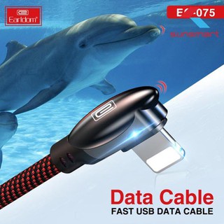 Cáp sạc siêu nhanh Lightning 5A Earldom EC075