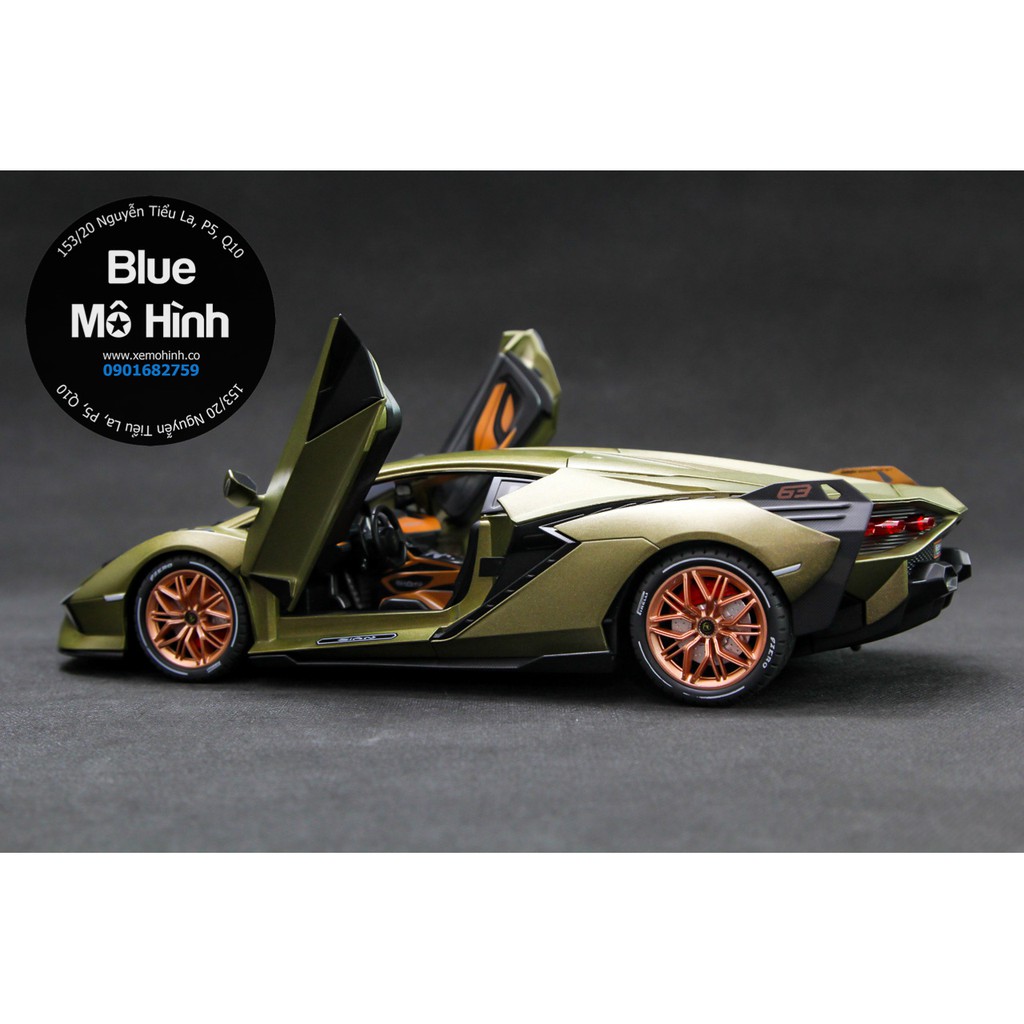 Blue mô hình | Xe mô hình Sian Lambo 1:18