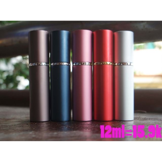 LỌ CHIẾT NƯỚC HOA 12ML nhôm nhám