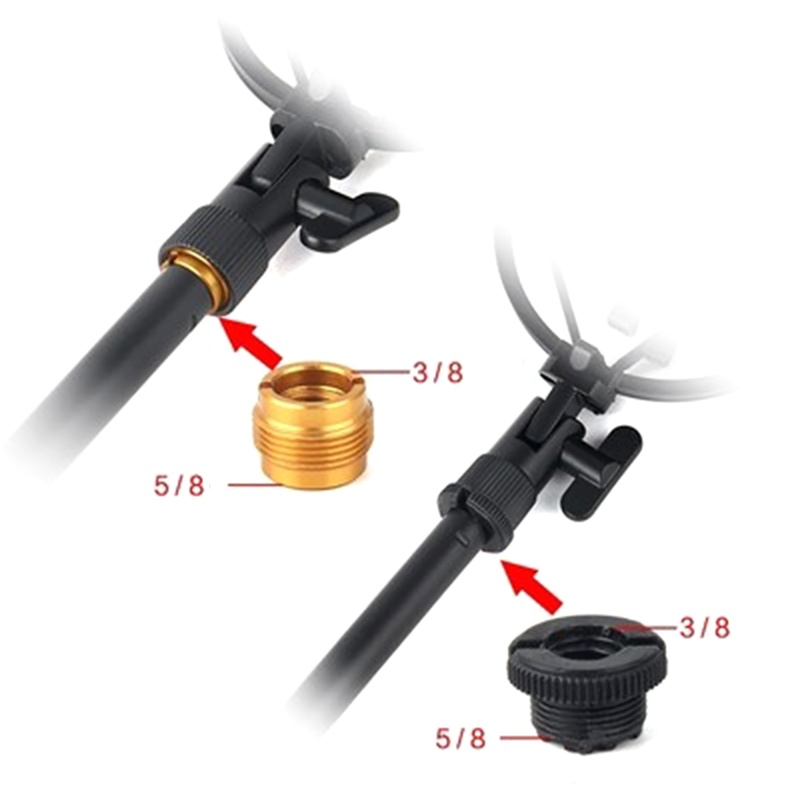 Giá Đỡ Micro Không Dây Dạng Kẹp Góc Xoay Bằng Đồng Chuyên Dụng