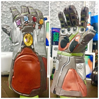 Găng tay vô cực phiên bản End Game - có đèn, hình thật [đồ chơi] [có sẵn]