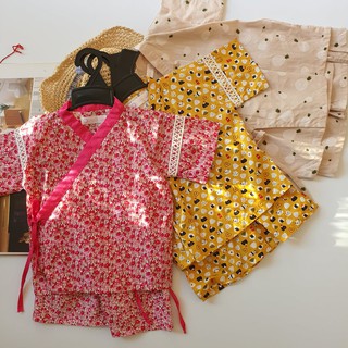 Little Luna - Bộ mặc nhà Yukata đồ bộ cho bé size 12 - 45kg