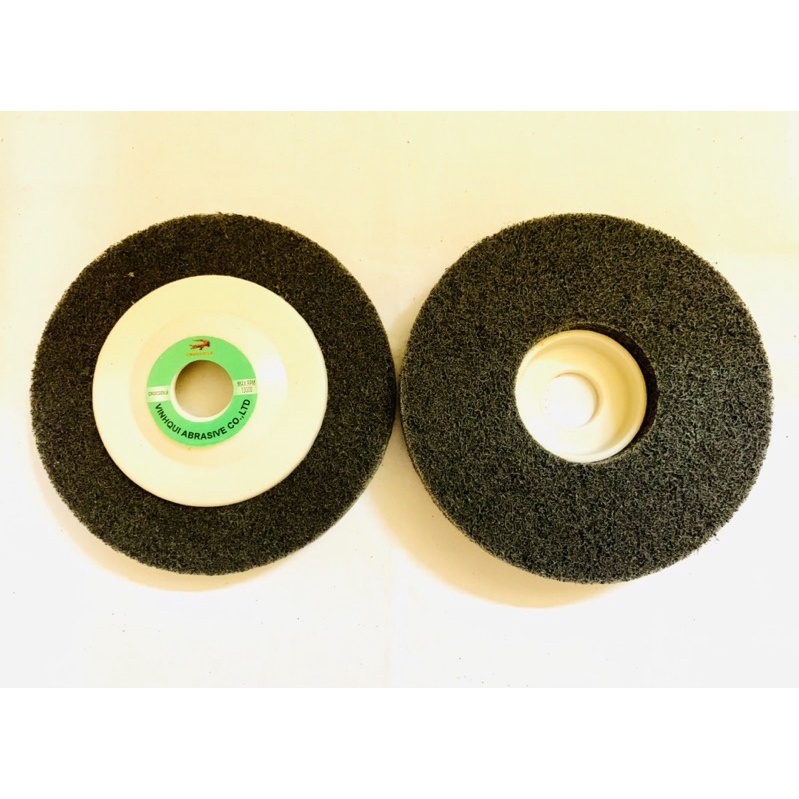 Nỉ xám cá sấu đánh bóng 4inch  hộp 10 cái