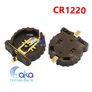 Set 2 Đế Pin CR1220 CMOS - Đế Gắn Pin Nút Áo 12mm