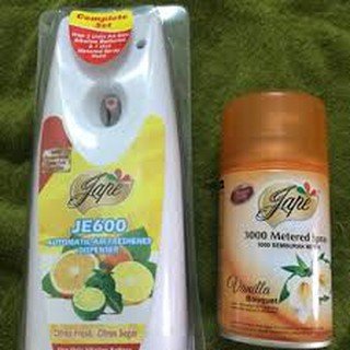 Máy xịt phòng tự động Jape J-JE600LA (Tặng kèm 1 nước hoa xịt phòng hương Vanila 300ml dành cho máy)