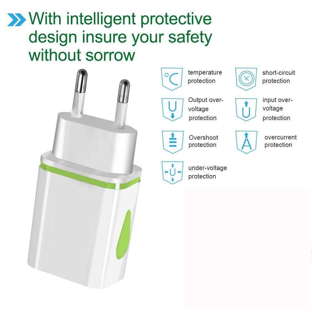 Củ Sạc Nhanh AUGUSTINE 2 Cổng 5V 2.1A