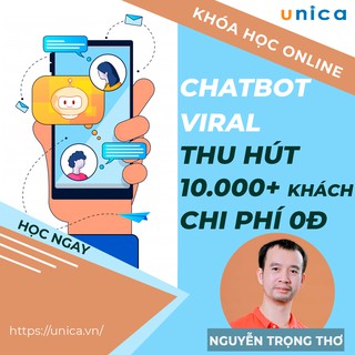 Toàn quốc- [Evoucher] FULL khóa học MARKETING - Chatbot Automation - Bán hàng và CSKH Tự động với Chatbot