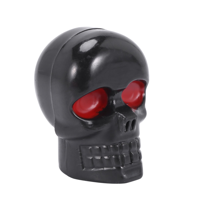 1 Cặp Ốc Vít Gắn Biển Số Xe Máy Màu Đen Hình Đầu Lâu