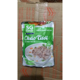 DATE MỚI - COMBO 4 GÓI CHÁO SG FOOD