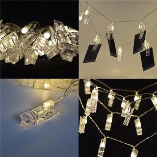 Đèn led kẹp ảnh bằng pin