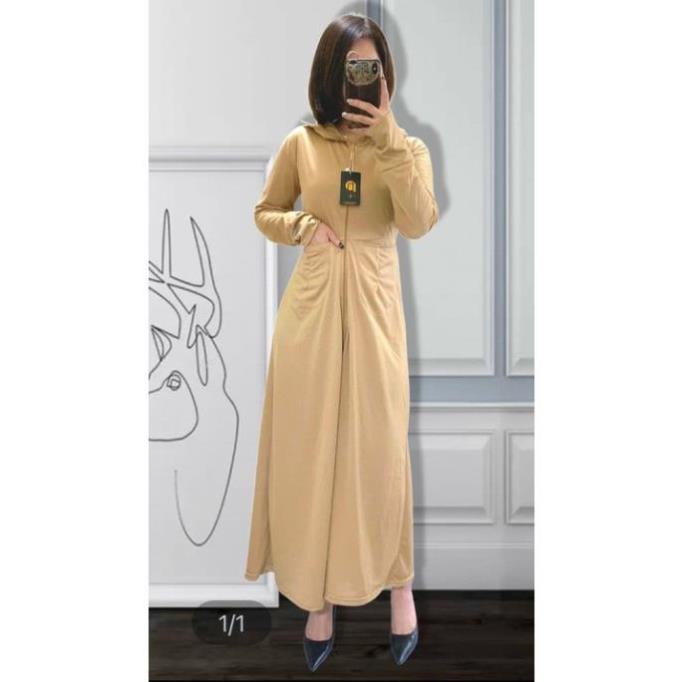 Áo chống nắng toàn thân nữ NANGFASHION thun hạt xoàn loại 1 dầy dặn, thoáng khí, không xẻ sau * ! 📸
