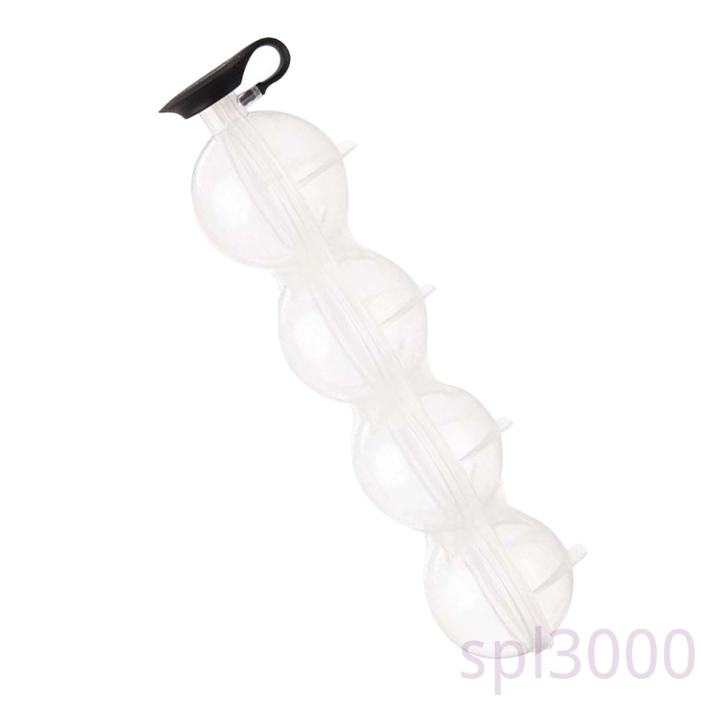 Khuôn silicone làm nước đá hình quả bóng tròn 4 ngăn DIY