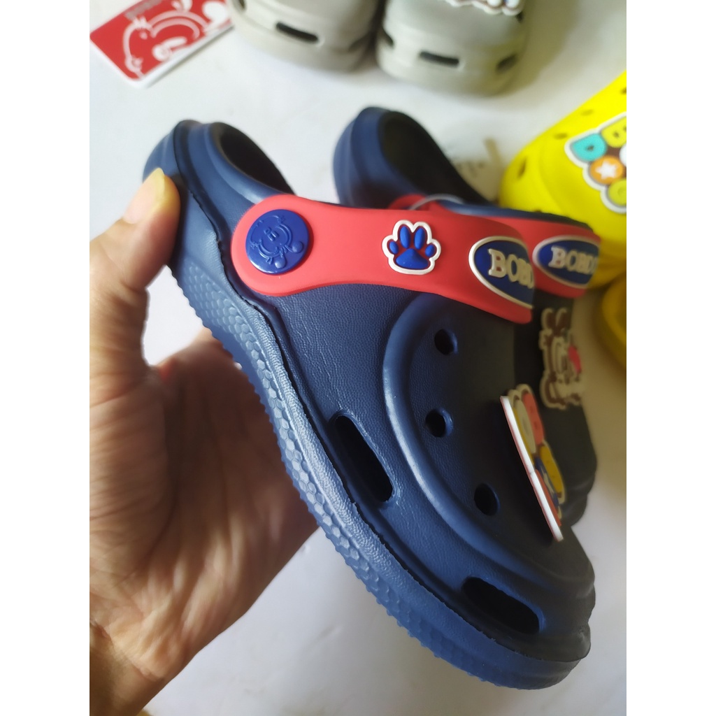 Dép sục Bobdog 3 màu cho bé