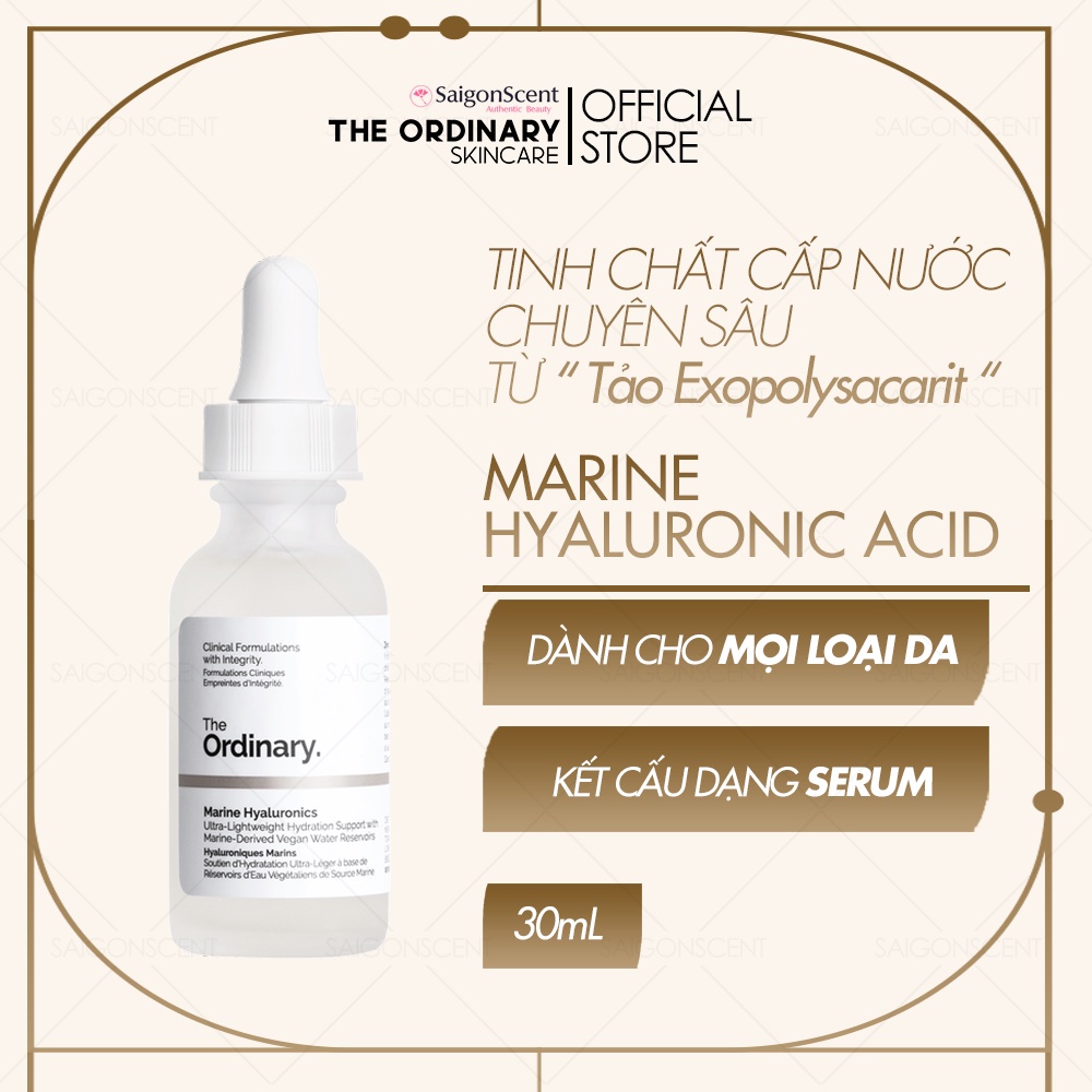 Tinh chất cấp nước The Ordinary - Marine Hyaluronics ( 30mL )