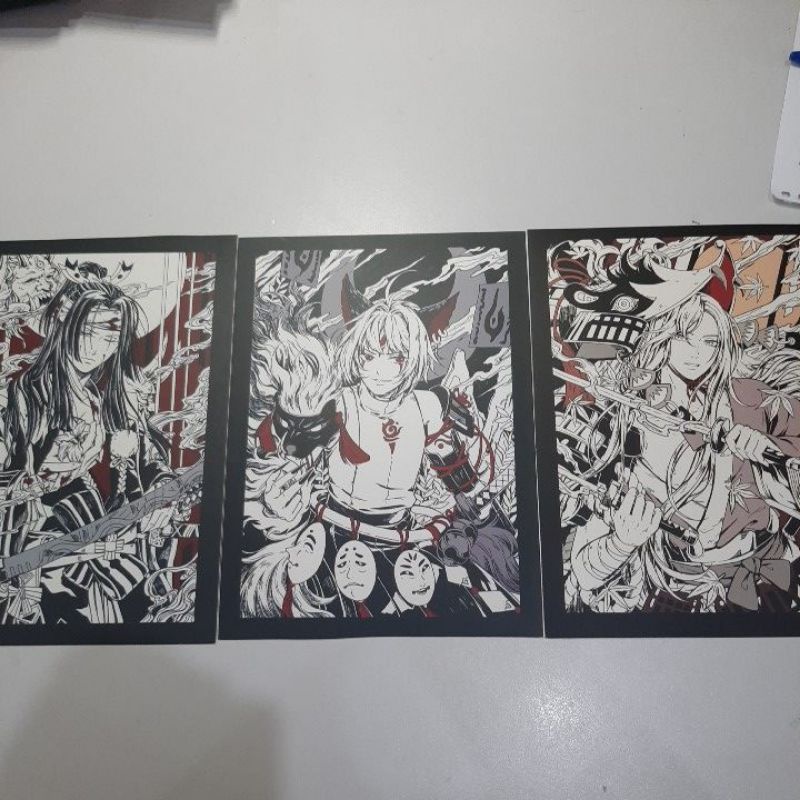 Tranh A5 artist Âm Dương Sư Onmyoji