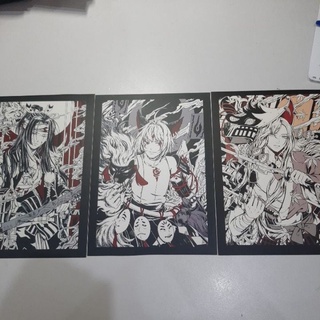 Tranh A5 artist Âm Dương Sư Onmyoji