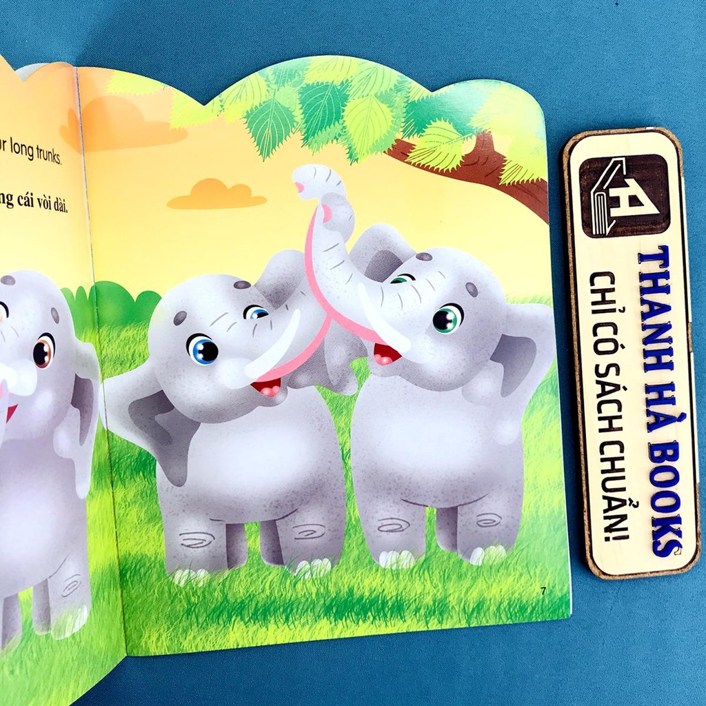 Sách - Những câu chuyện về thế giới loài vật  Song Ngữ Anh - Việt