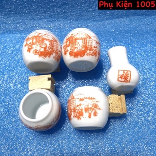 Cóng Sứ Lồng Khuyên (5 cái)