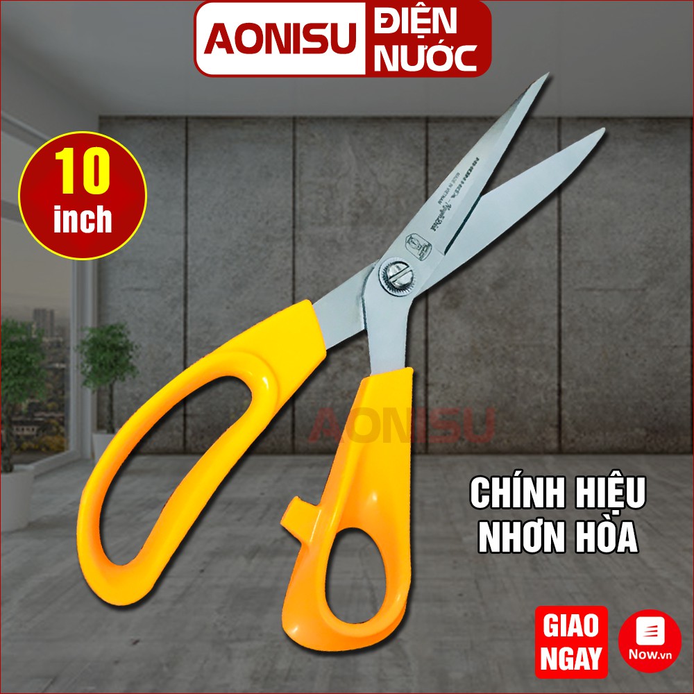Kéo Gia Dụng Nhơn Hòa 10INCH - Kéo Đa Năng, Chuyên Dụng, Sản Phẩm Chính Hãng, Cao Cấp, AONISU