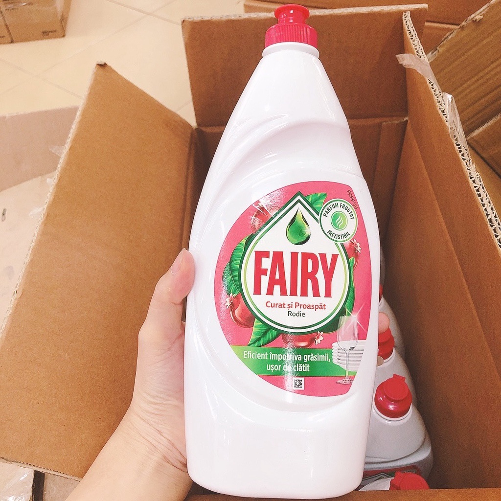 Nước Rửa Bát Fairy - Chanh, Lựu, Sensitve - Đức, Ý