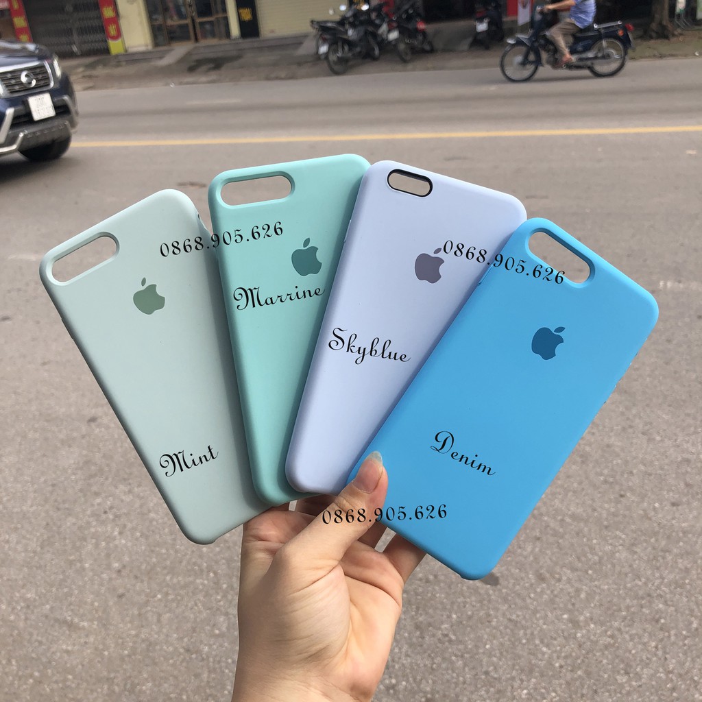 Ốp Silicon Case Iphone Chống Bẩn Full Mã 6 đến XsMax [30 Màu]