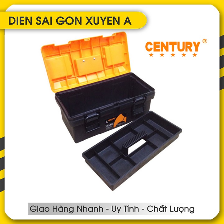 Hộp Đựng Dụng Cụ - Thùng đựng đồ nghề Century Giha- 1019 - ĐIỆN SÀI GÒN XUYÊN Á