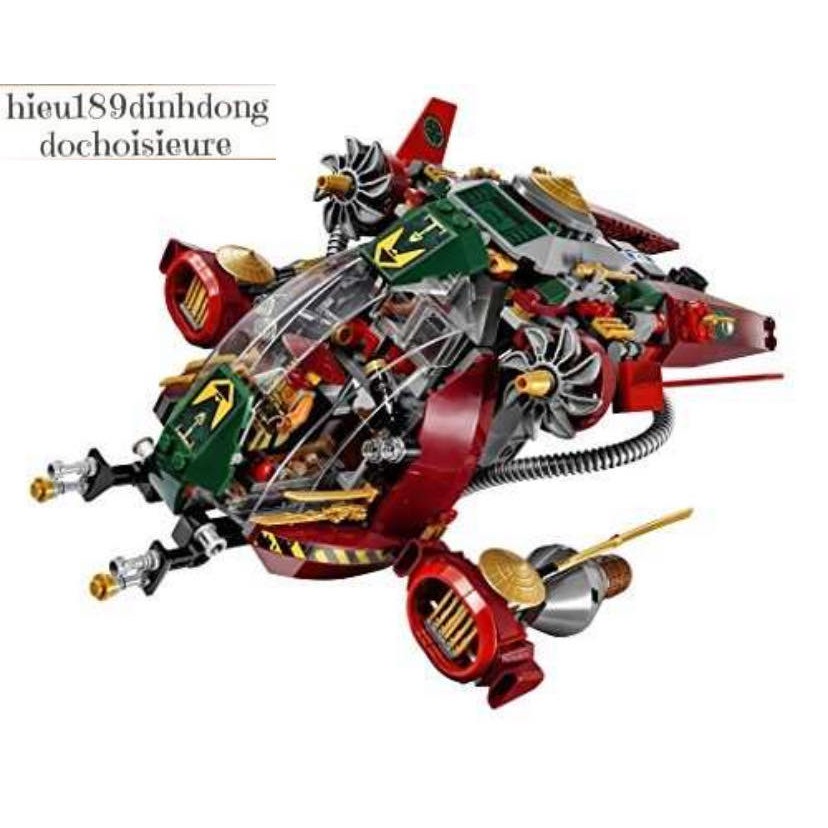 Lắp ráp xếp hình Phi Thuyền Ronin R.e.x 70735 10398