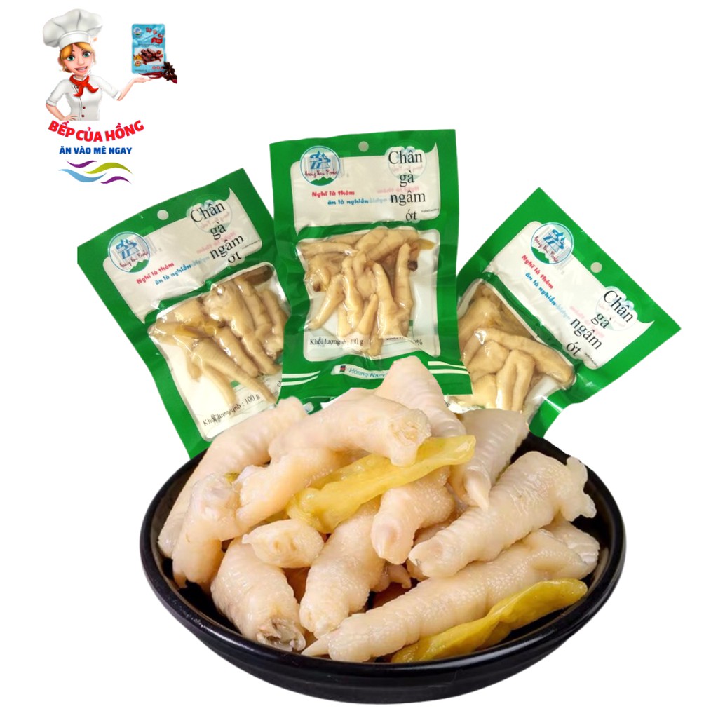Chân Gà Ngâm Ớt Vị Tê Cay Hàng Việt Nam Gói Nhỏ Ăn Liền Siêu Thơm Ngon Gói 80 g | BigBuy360 - bigbuy360.vn