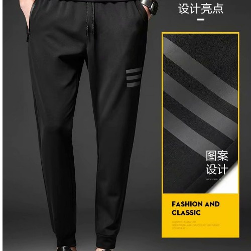 Quần lửng thể thao màu đen size M-5XL cho nam 2022