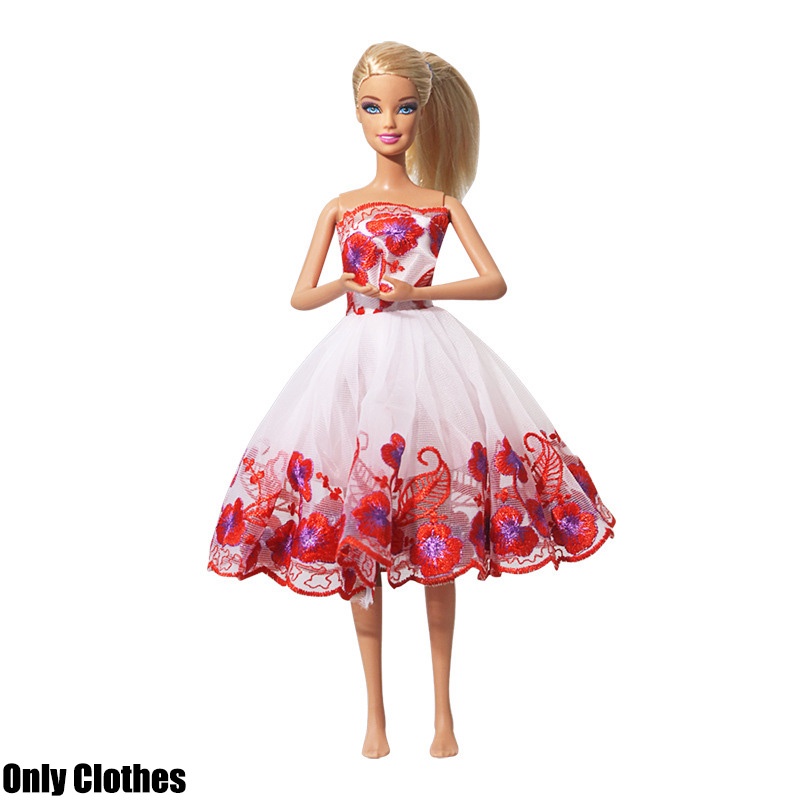 Đầm công chúa BJD30cm cho búp bê